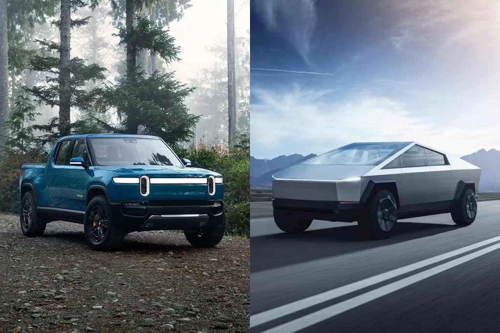 Tesla-Cybertruck-vs.-Rivian-R1T-3-1024x682 Tesla Cybertruck vs. Rivian R1T: Which Electric Truck Dominates Off-Road in 2024